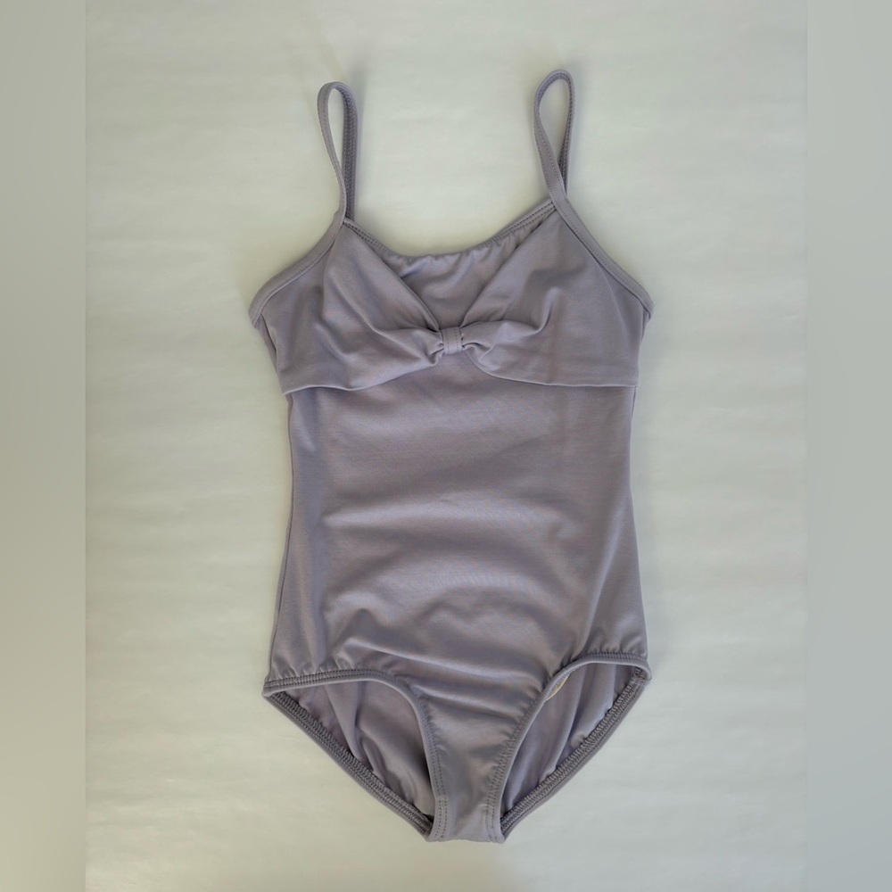 Childs Bow Detail Lavender Leotard